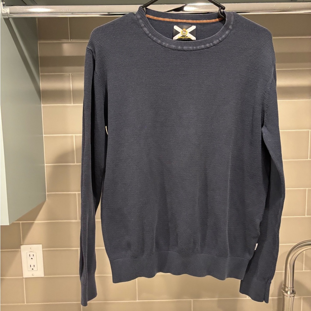 Vintage Johnny Lambs Thermal Long Sleeve Dark Navy Shirt Size XL